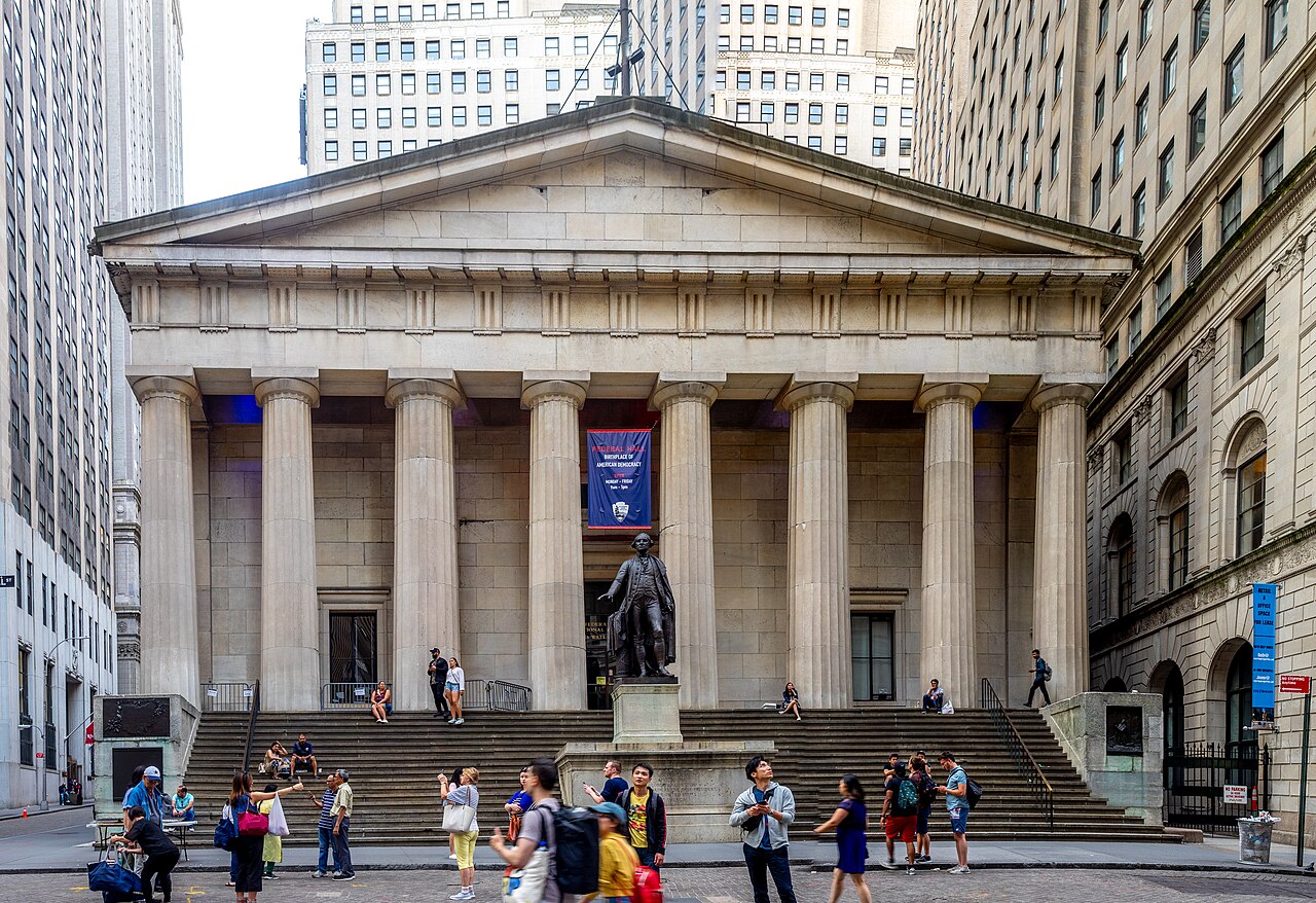 View of Federal Hall Memorial in 2019