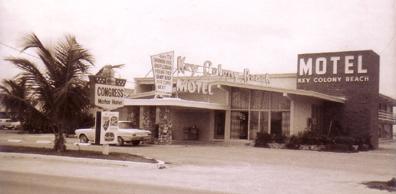 Key Colony Beach Motel, 1965