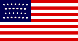 26-Star US Flag 1837-1845