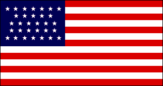 31-Star US Flag 1851-1857