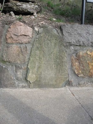 Mile Marker on Arboretum Wall