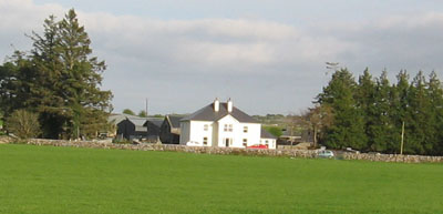House on Michael Biggins farm
