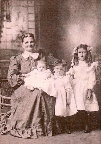 Ellen and granddaughters