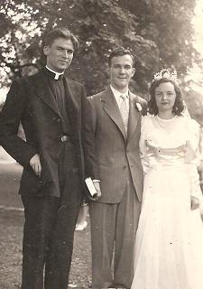 Father Howley's first wedding