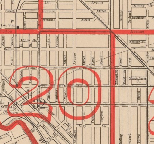 Lincoln Park map