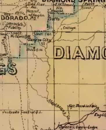 Diamond Springs Map