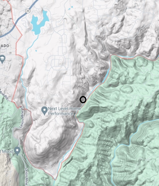 Diamond Springs Map