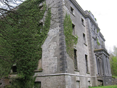 Moore Hall, ruin