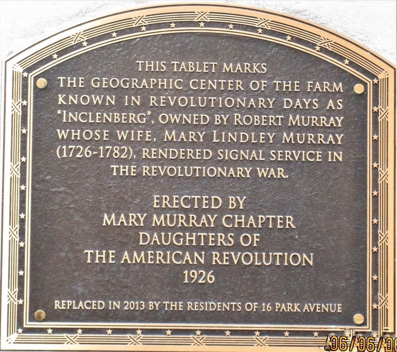 Robert Murray's Inclenberg around 1859