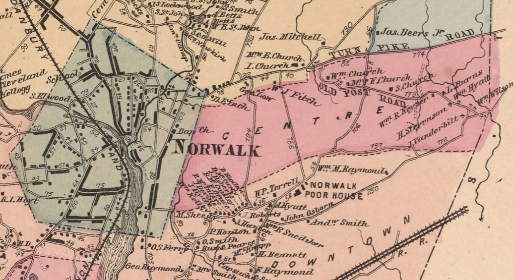 Norwalk map