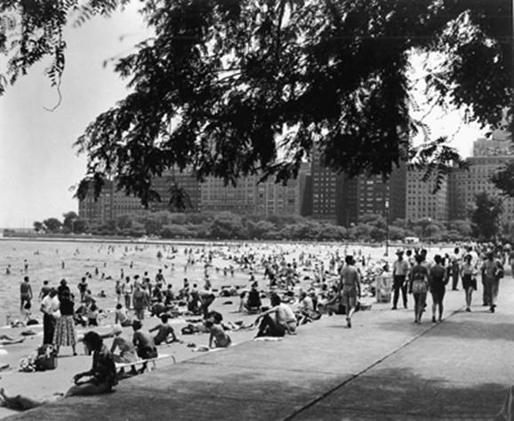 Oak Street Beach, 1931