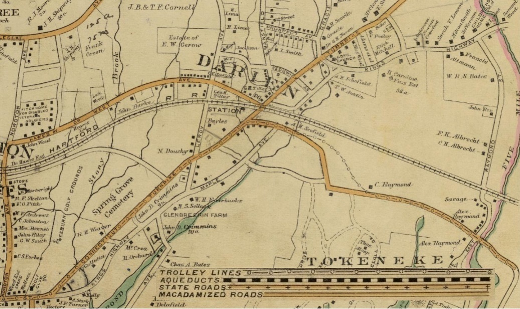 1908 Street Map