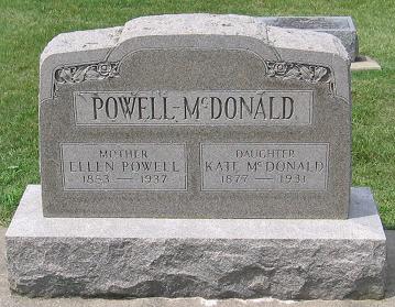 Powell McDonald Tombstone
