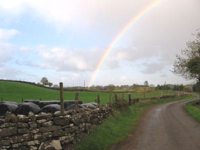 Rainbow in Kiltarsaghaun